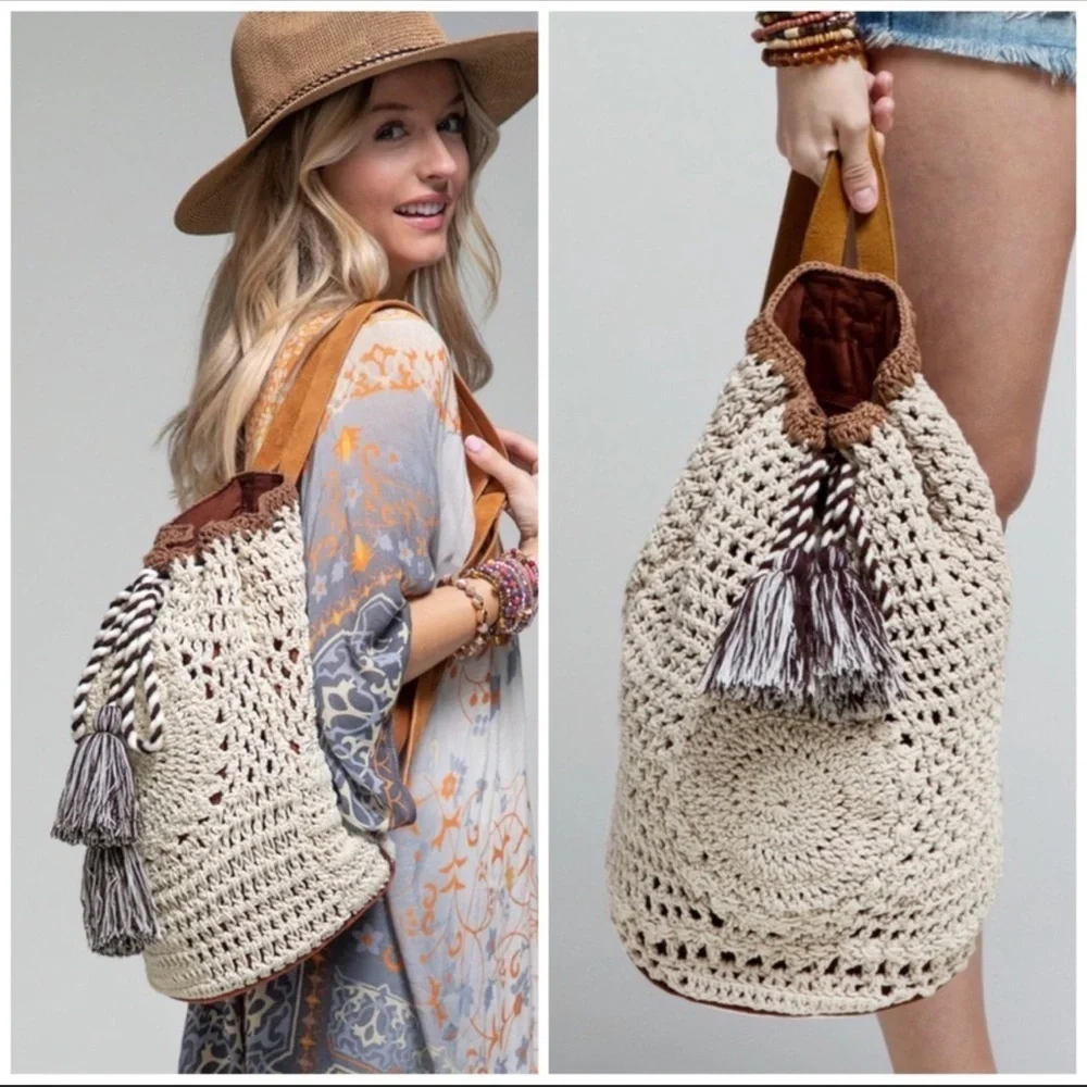 The CALISTA Crochet Backpack